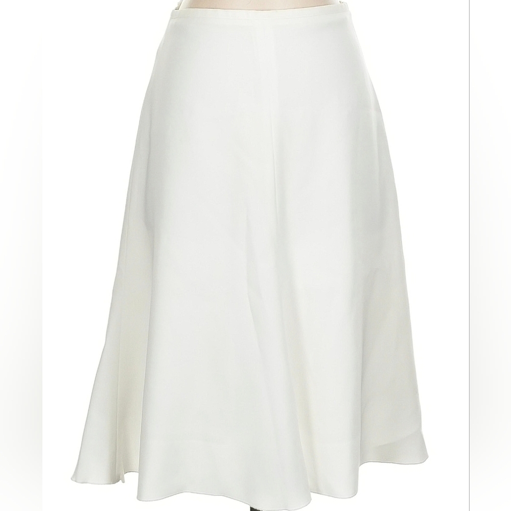 White Midi skirt